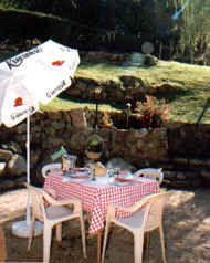 Terrasse ombrag�e